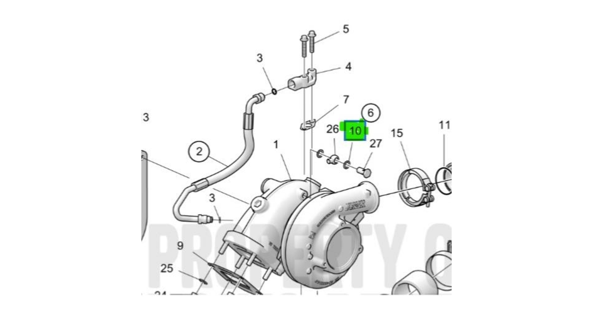 Joint De Tuyau D'Eau De Refroidissement Volvo Penta RO : 842913