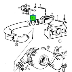 Kit Joints Turbo Pour Volvo Penta – 3582563 / 876312 / 876108 – Neuf