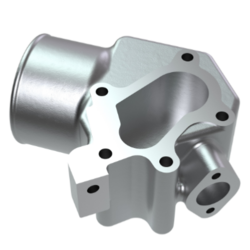 Coude D'échappement Avec Joint Pour Moteur Volvo Penta D1-13, D1-20, MD2010, MD2020 - Neuf