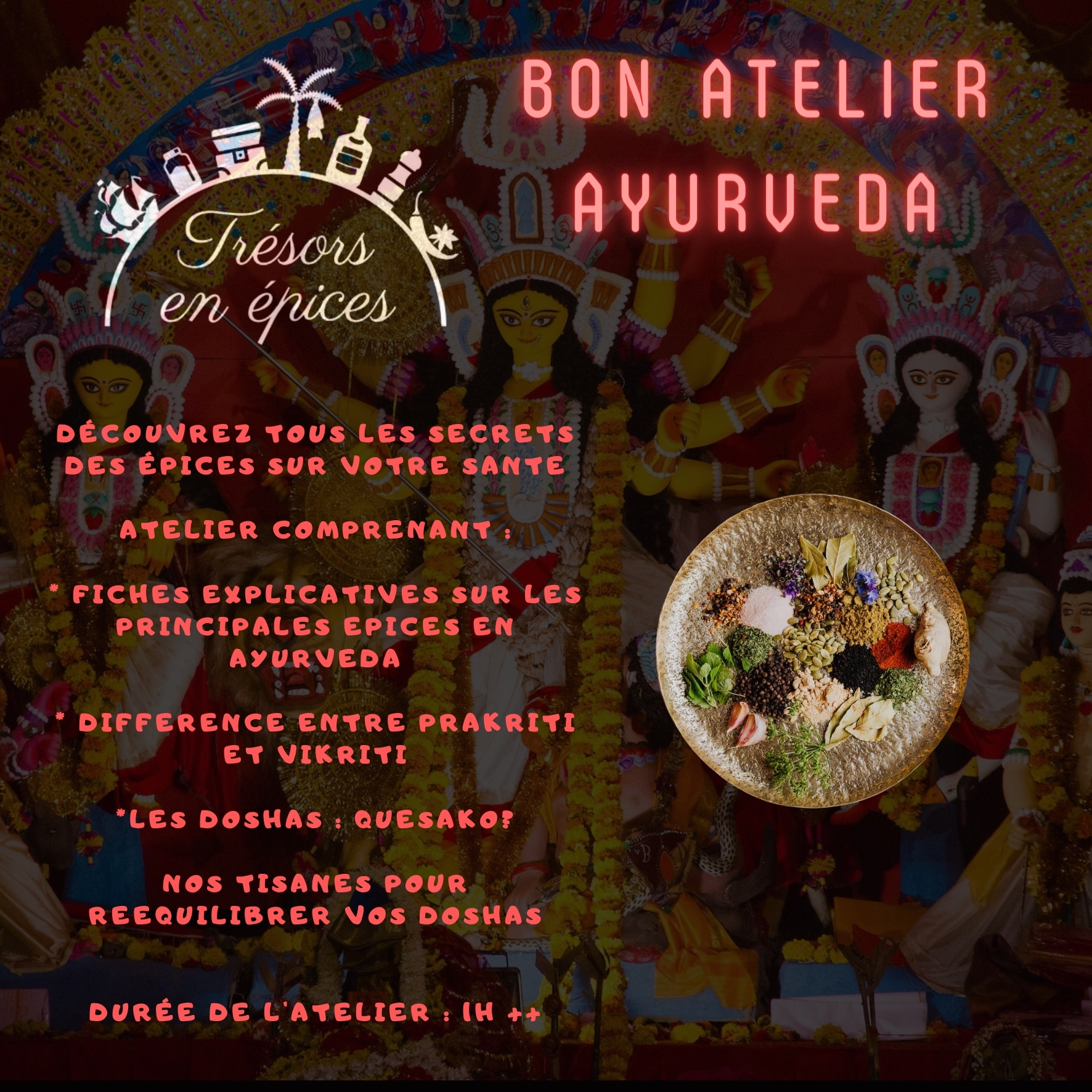 Atelier découverte Ayurveda