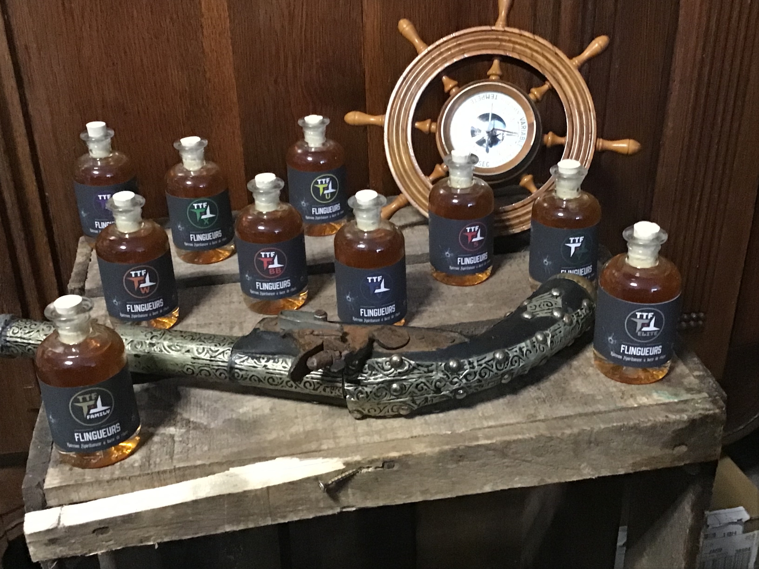 Rhum personnalisé