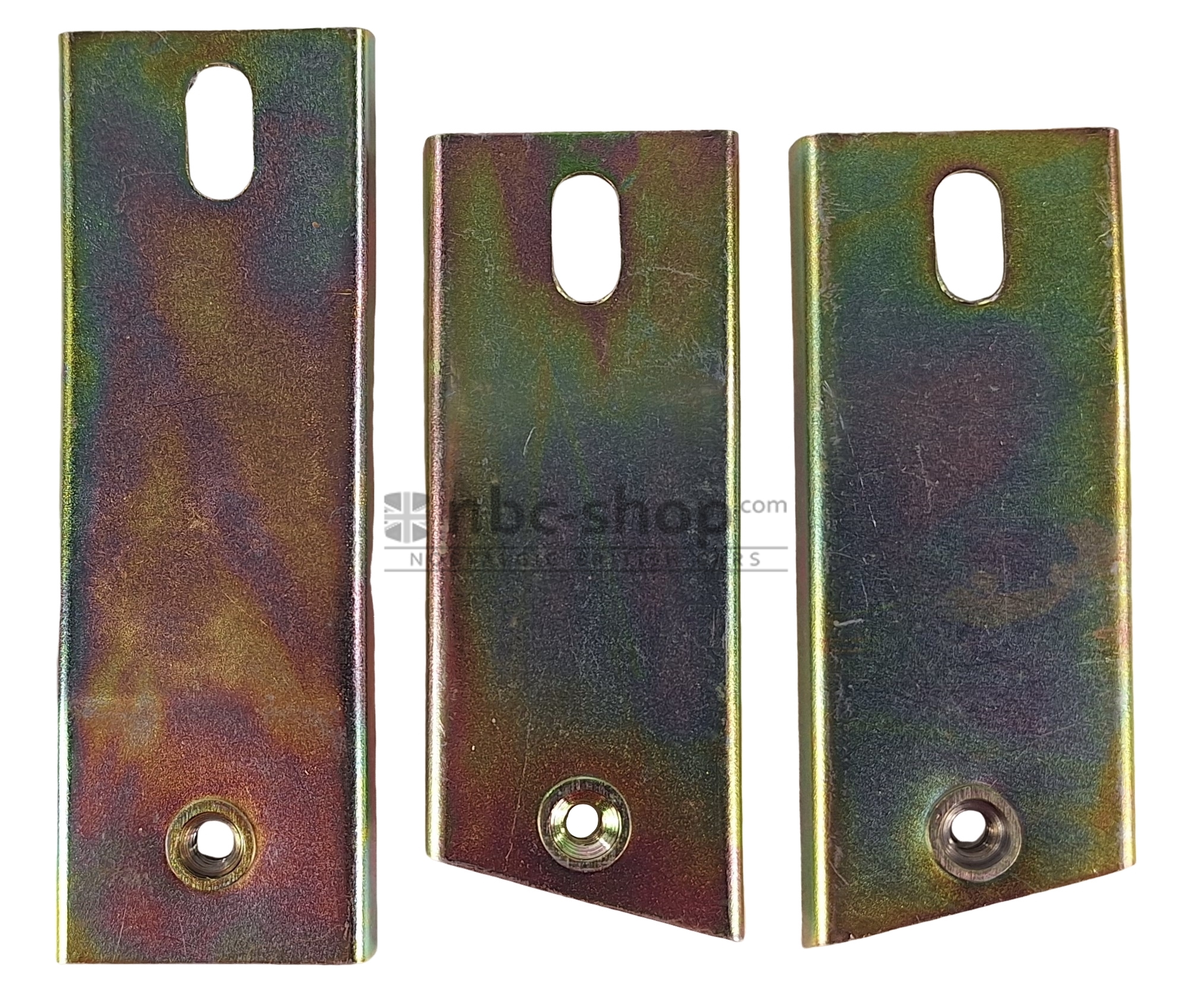 HZA491K KIT DE 3 PATTES DE CALANDRE POUR MGB 1962-1970 et 1972-1974