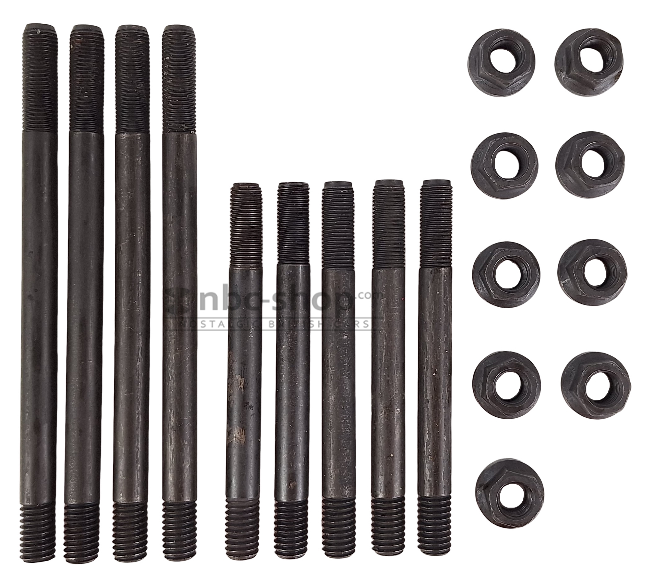 C-AHT279KIT KIT DE 9 GOUJONS ET ECROU DE CULASSE MINI ET AUSTIN HEALEY