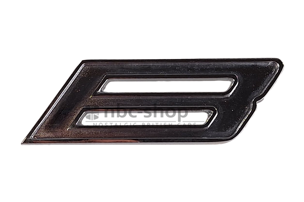 AHH9926 BADGE B DE COFFRE/MALLE ARRIERE MGB GT DE 1970 A 1972
