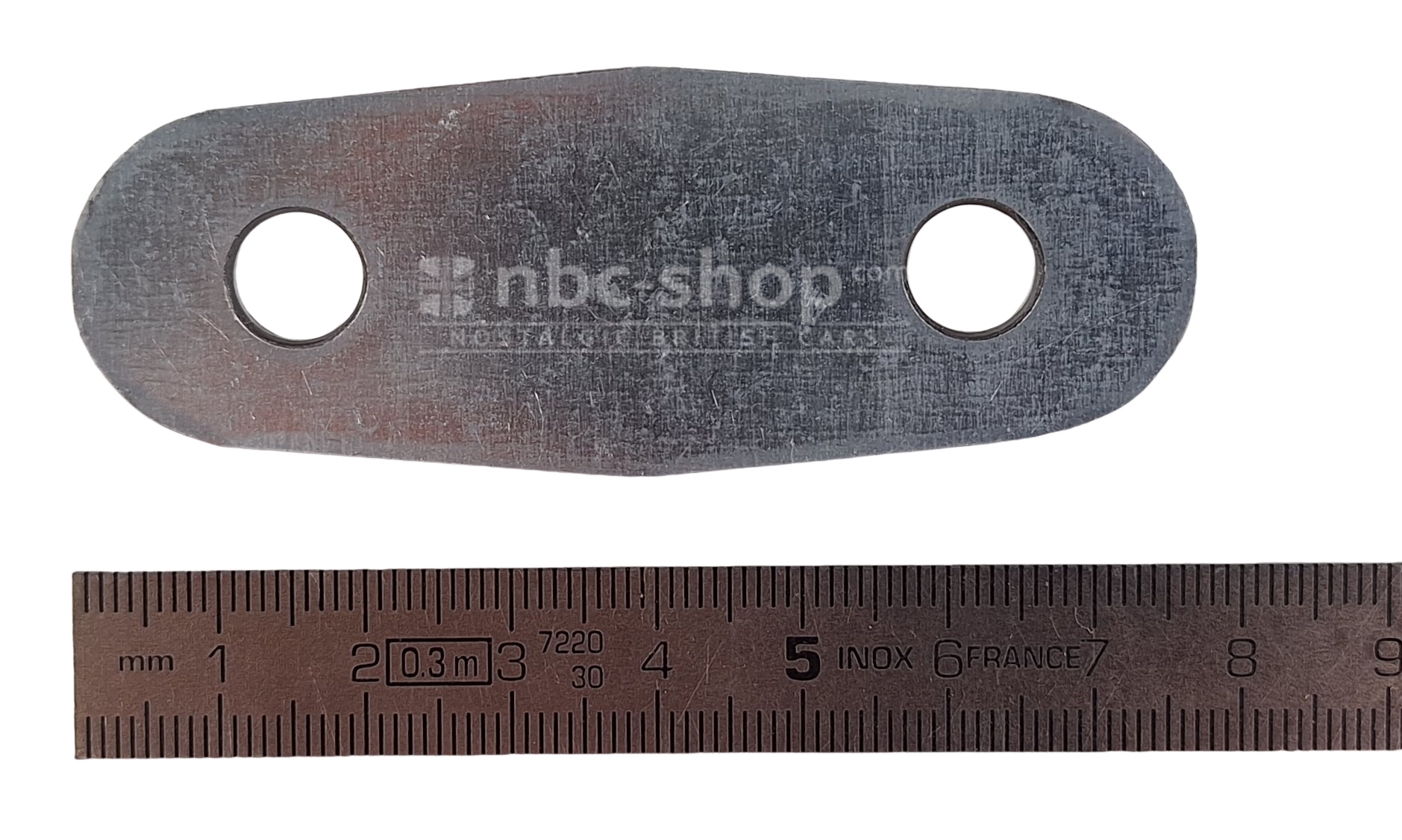 ALA6381 SUPPORT/PLAQUE DE CHARNIERE DE PORTE MINI 1969-2000 2MM