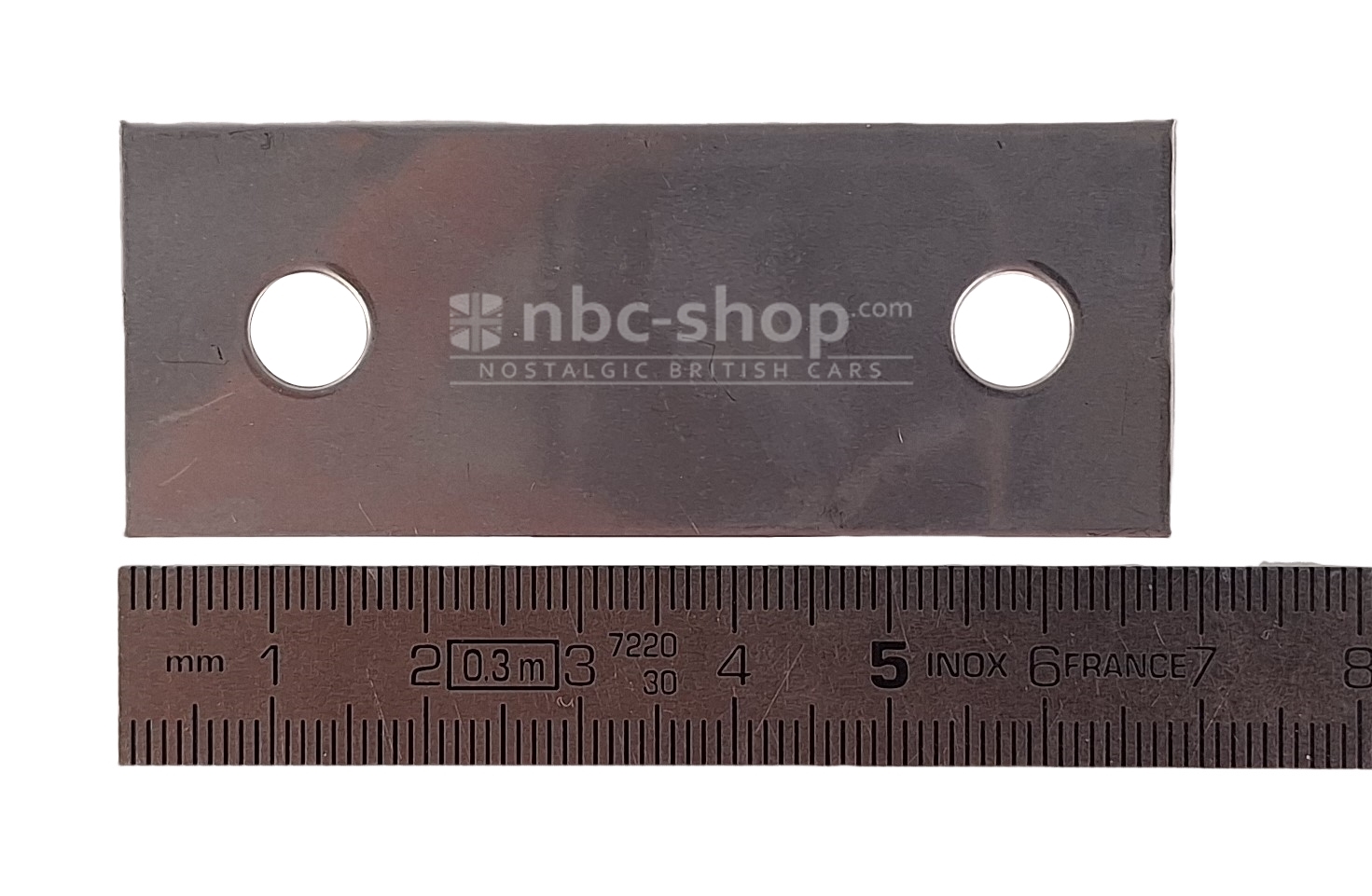 ALA6383 SUPPORT/PLAQUE DE CHARNIERE DE PORTE MINI 1969-2000 0.5MM