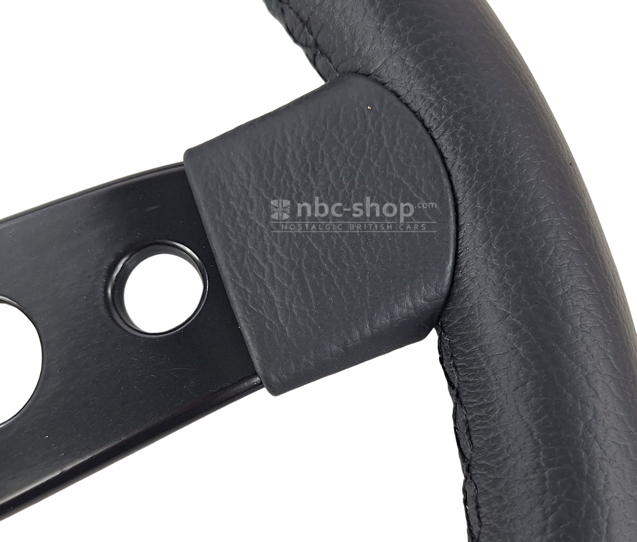 33SBLB VOLANT 13 POUCES MOUNTEY DISHED CUIR CENTRE NOIR nbc-shop 3