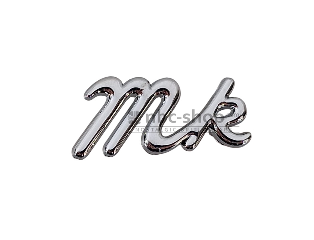 AVB191 BADGE DE COFFRE/MALLE MK POUR MINI MK2 1967-1969