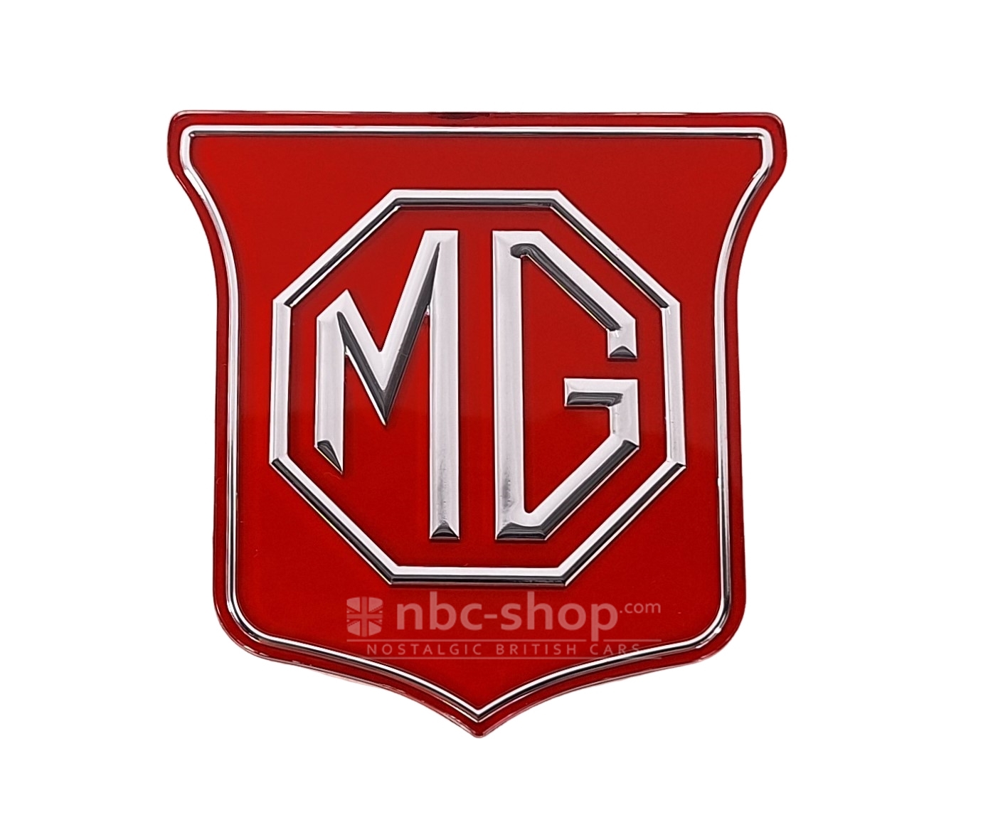 BHH829 BADGE MG PLASTIQUE ROUGE nbc-shop 1