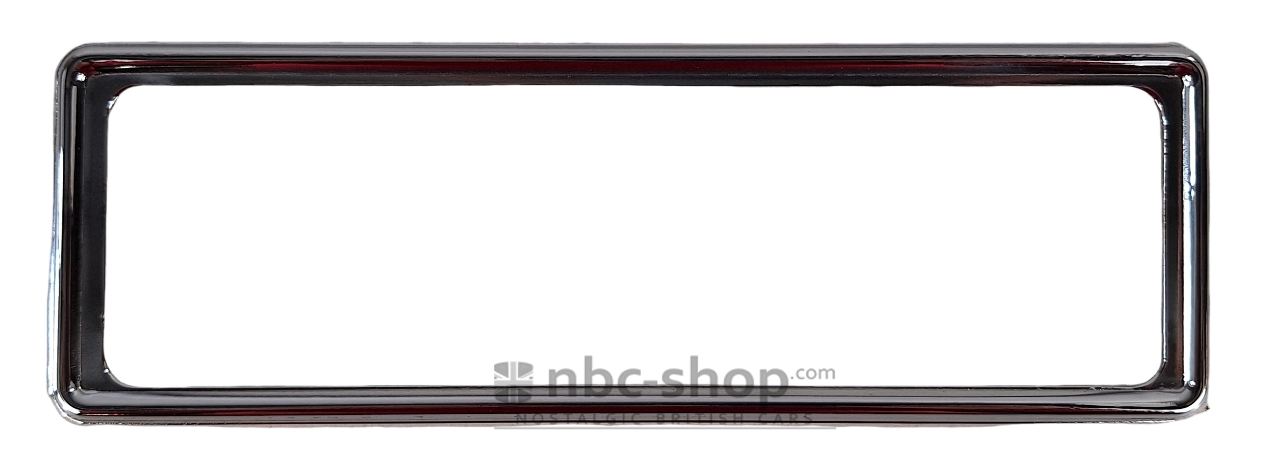 AHH5255 CERCLAGE CHROME DE L’AUTORADIO POUR MGA MGB ET AH MG SPRITE MIDGET