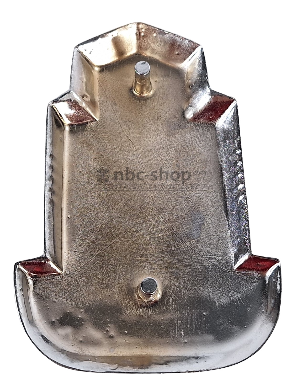 601890 BADGE DE CAPOT ROUGE ET NOIR TRIUMPH TR2 nbc-shop 3