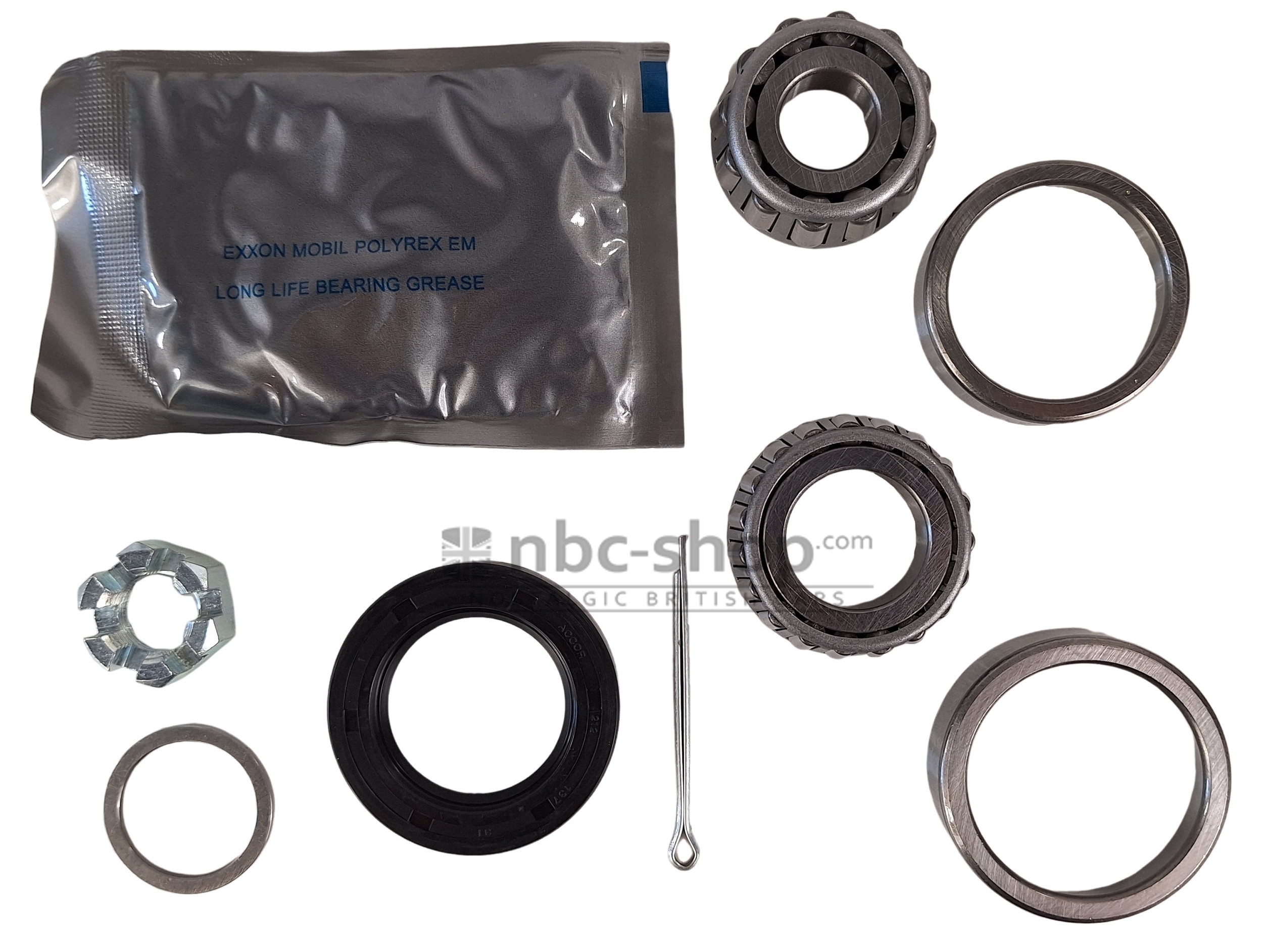 GHK1142X KIT DE ROULEMENT AVANT MIDGET/SPRITE VERSION CONIQUE