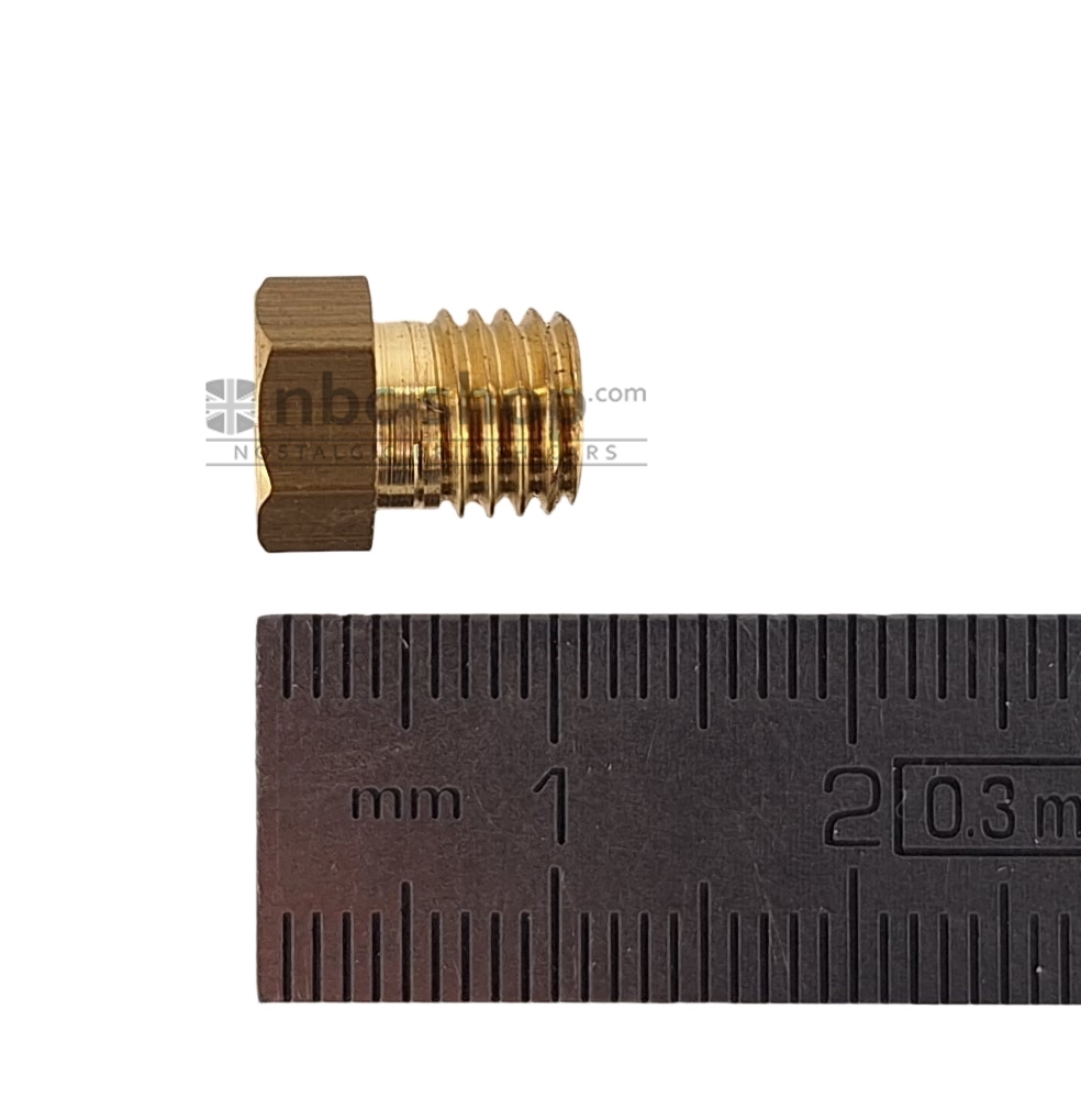 2A459 TETE DE DURITE DE DEPRESSION MALE PIPE D\'ADMISSION MGA ET TRIUMPH TR2 TR3 TR3A