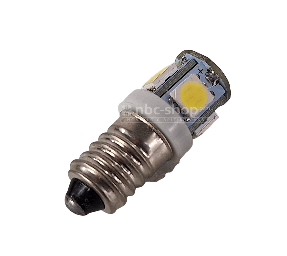 GLB987LN AMPOULE LED DE TABLEAU DE BORD OU LAMPE DE COURTOISIE negatif à la masse 12v 2.2w