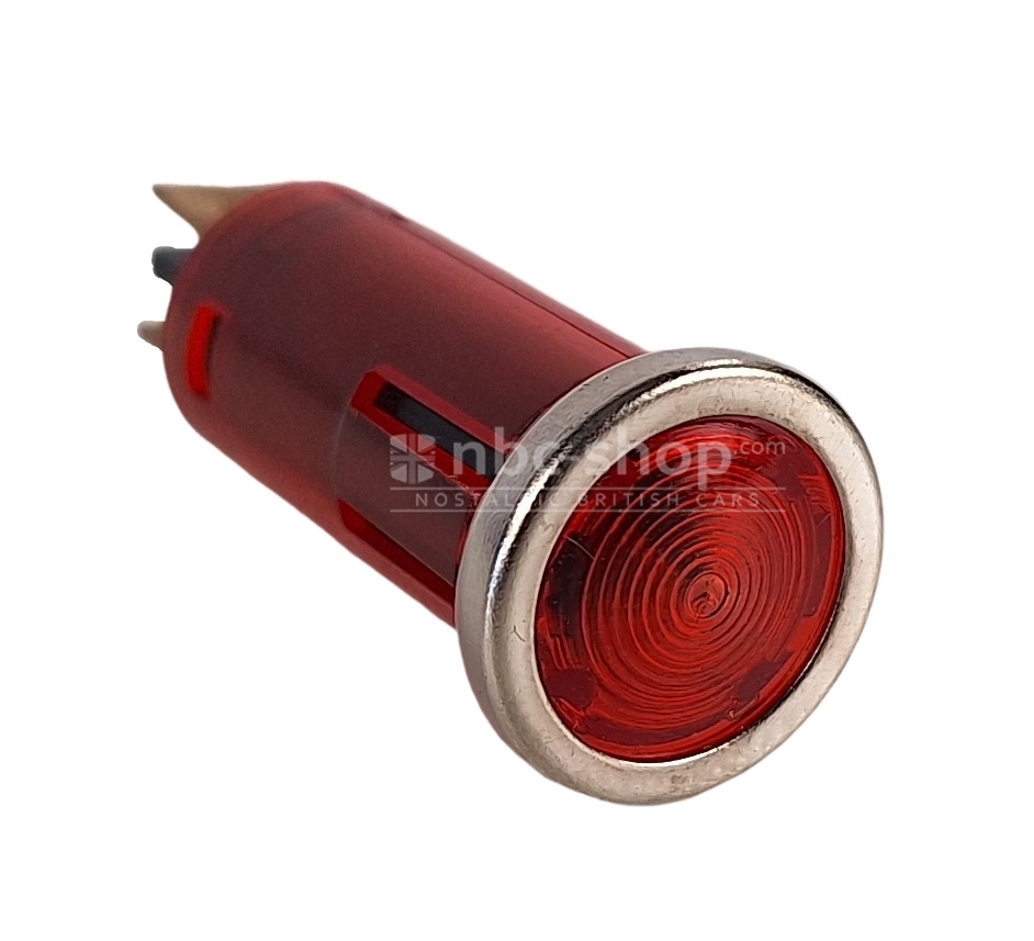 BCA4780Z VOYANT ROUGE WARNING OU TEMOIN DE CHARGE POUR MGB 68-80 ET SPRITE MIDGET 66-74