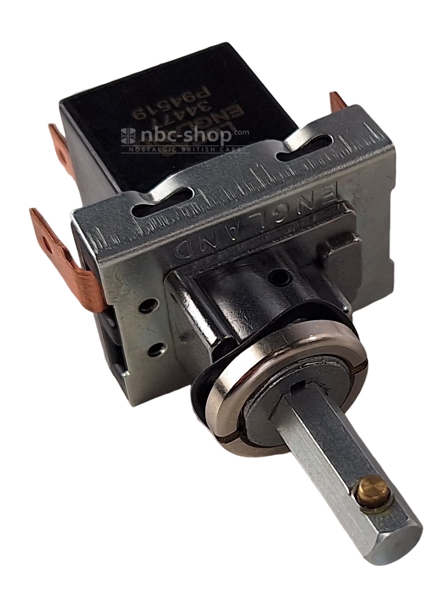 BHA4578 INTERUPTEUR 3 POSITIONS (PHARE, CHAUFFAGE, ESSUIE GLACE) MGB TR4 TR4A TR250 TR5 TR6