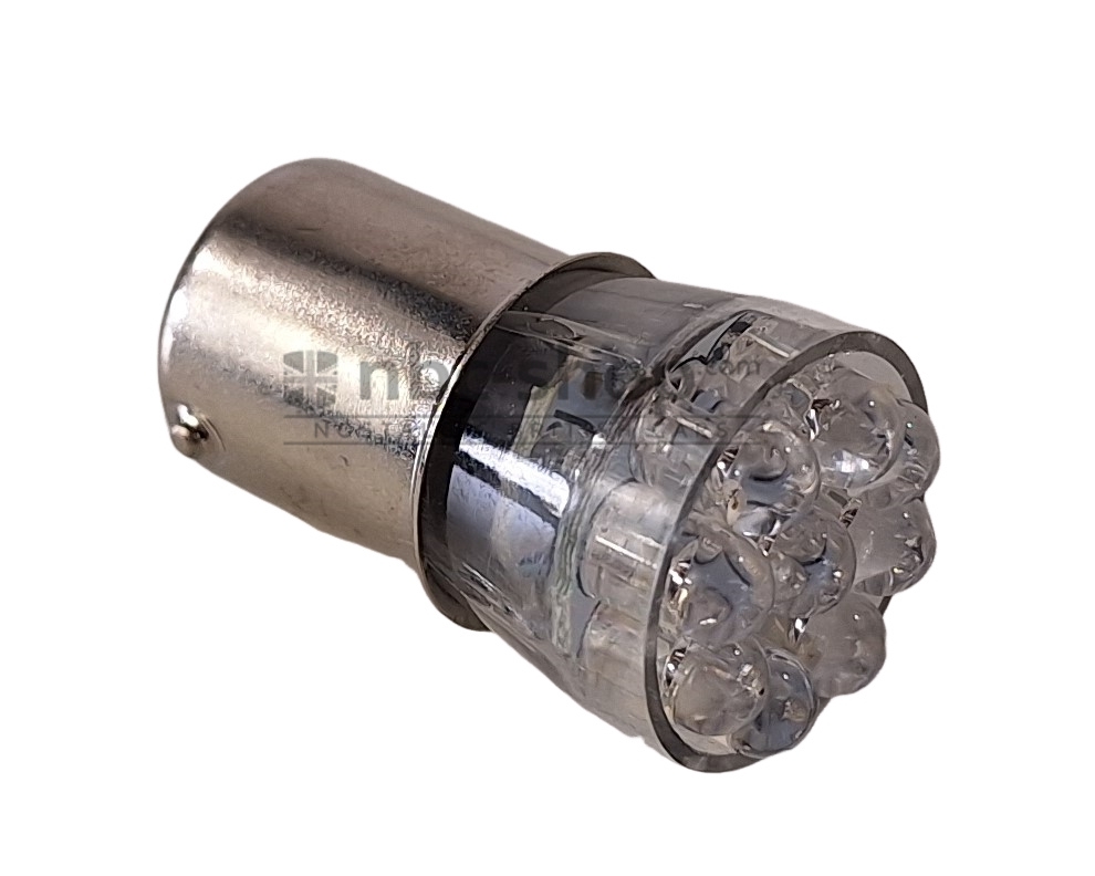 GLB207LR AMPOULE LED BAYONETTE BA15S 12V 5W ROUGE