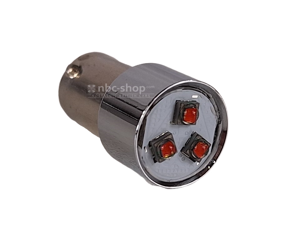 GLB233LA AMPOULE LED BAYONETTE BA9S 12V 5W ORANGE