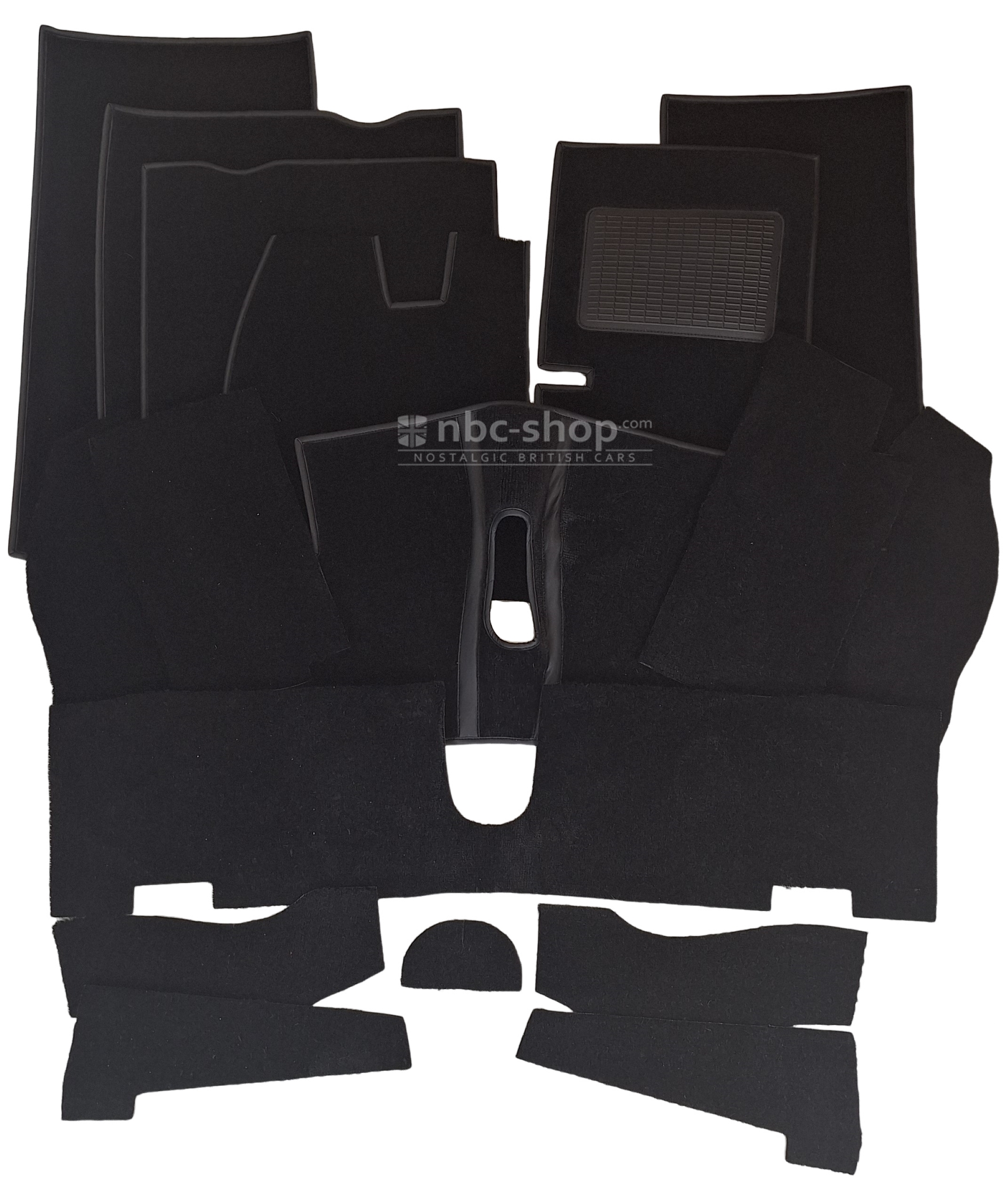 CSA1001L MOQUETTE POUR AUSTIN HEALEY SPRITE MK3 (1964-1966) ET MG MIDGET MK2 (1964-1966) LHD