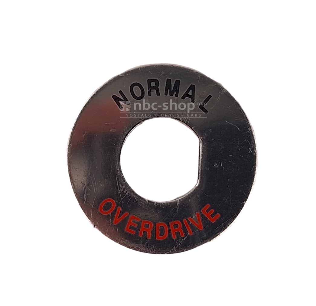 AHH6277 ENTOURAGE CHROME POUR INTERRUPTEUR OVERDRIVE MGB 1962-1974