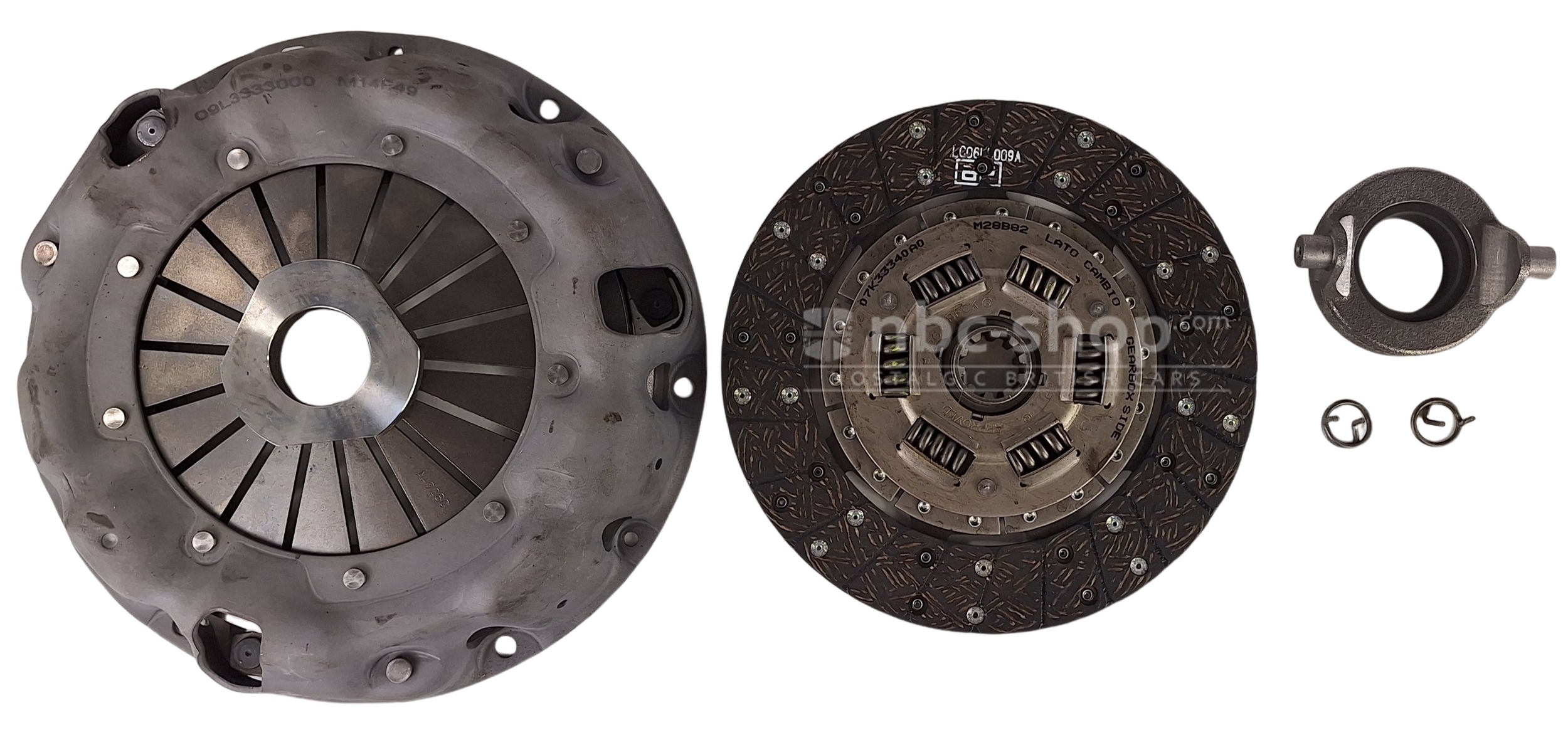 GCKBJ8 KIT D’EMBRAYAGE POUR AUSTIN HEALEY BJ7 A PARTIR DE  29F-H4879 ET BJ8