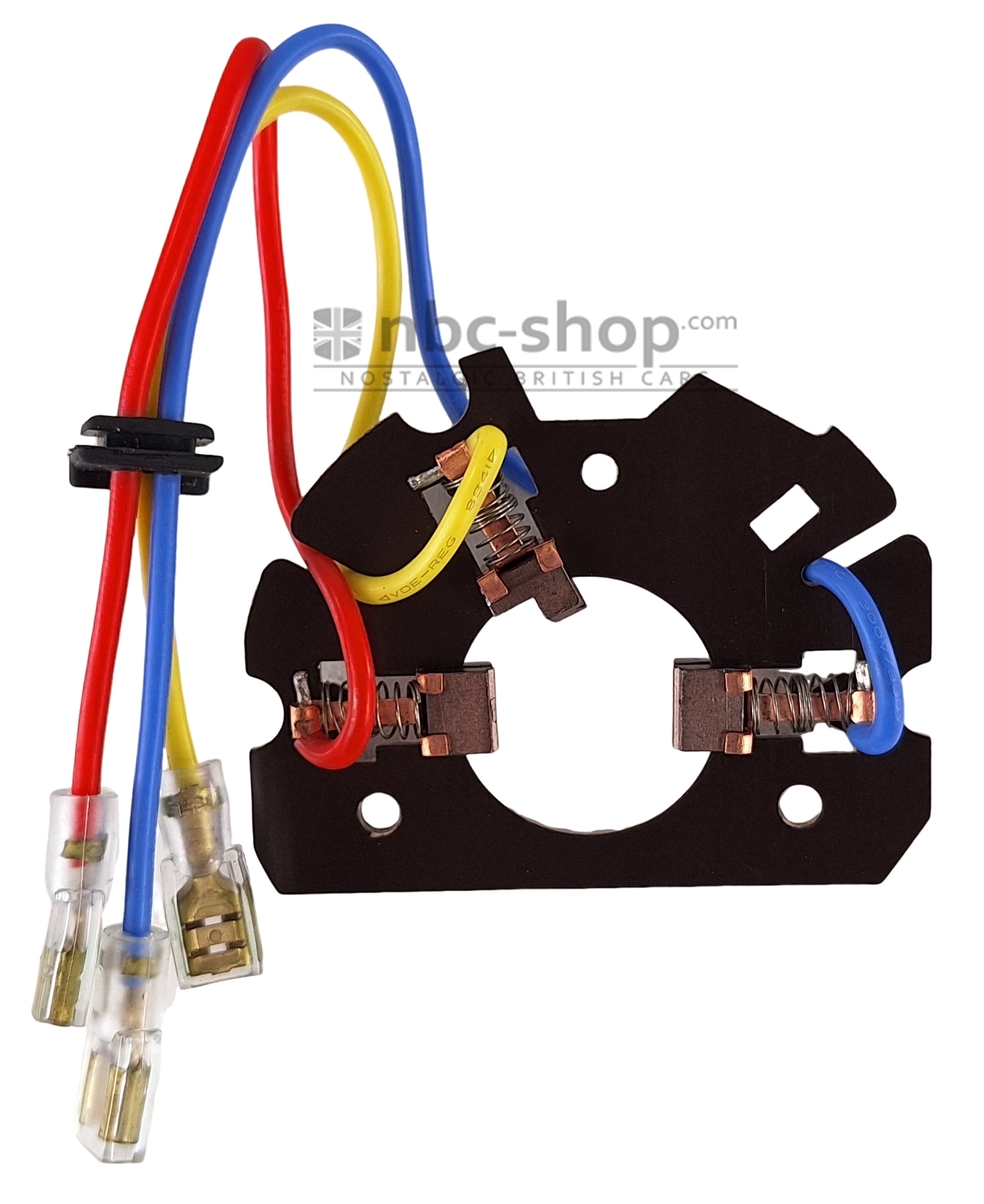 RTC198A PLATINE AVEC CHARBONS DE MOTEUR ESSUIE GLACE 14W MINI/SPITFIRE/TR6/MGB/SPRITE MIDGET