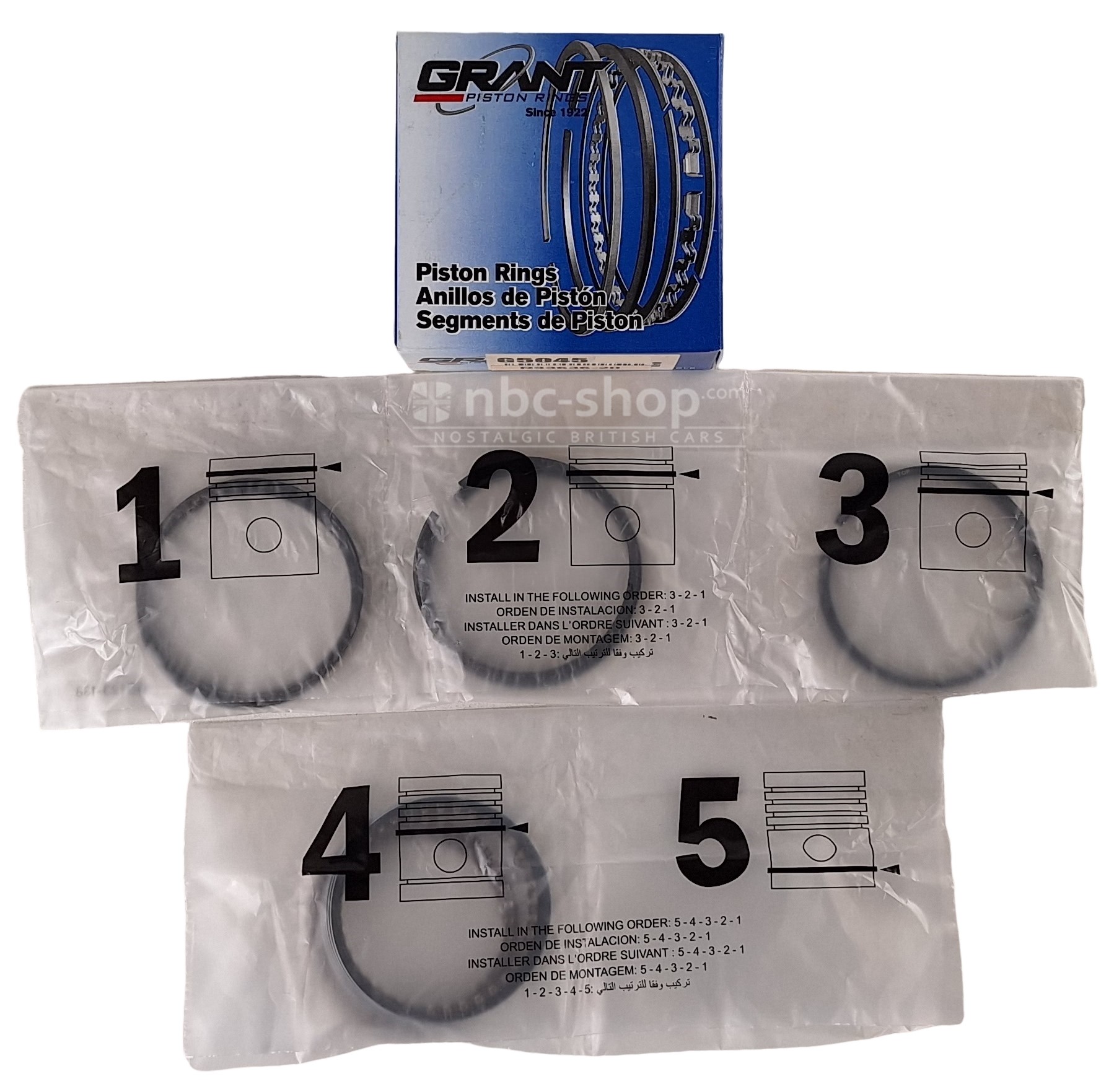 R33636 SEGMENTS MINI 998 PRE A+ 4 SEGMENTS COTE STANDARD