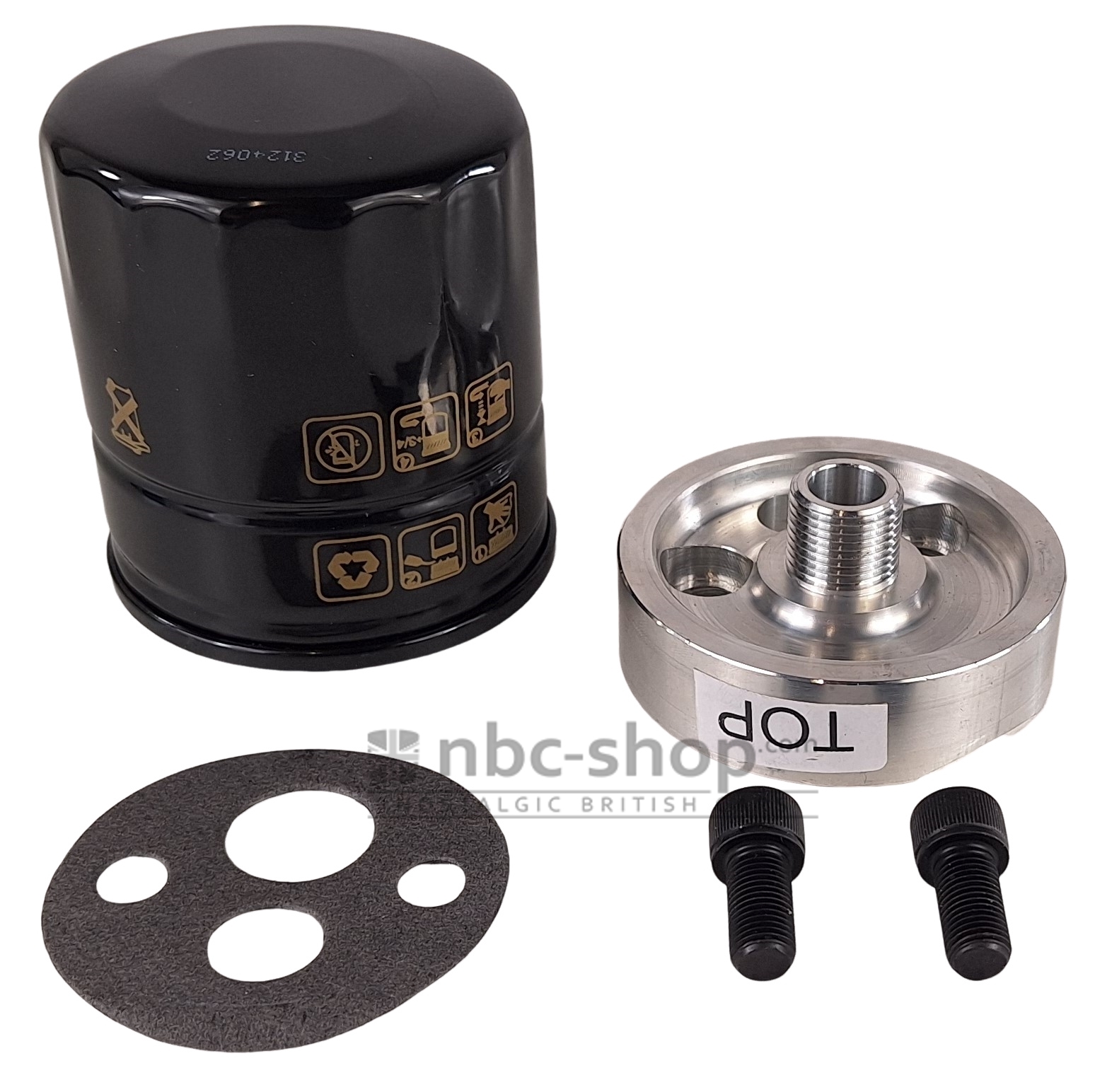 ENG489 KIT DE CONVERSION FILTRE A HUILE MODERNE POUR AUSTIN HEALEY 100/4