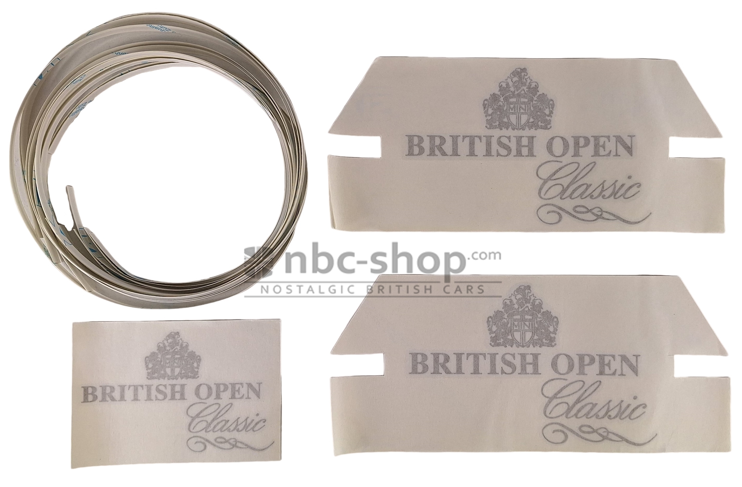 MSSK2204 KIT AUTOCOLLANTS MINI BRITISH OPEN CLASSIC DORE (gold)