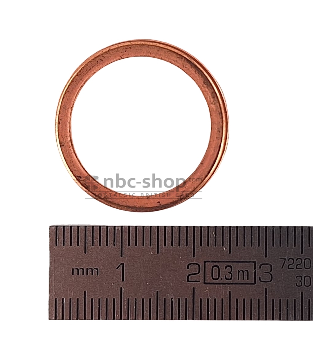 6K433 RONDELLE/JOINT CUIVRE 24MM EXTERIEUR X 19MM INTERIEUR