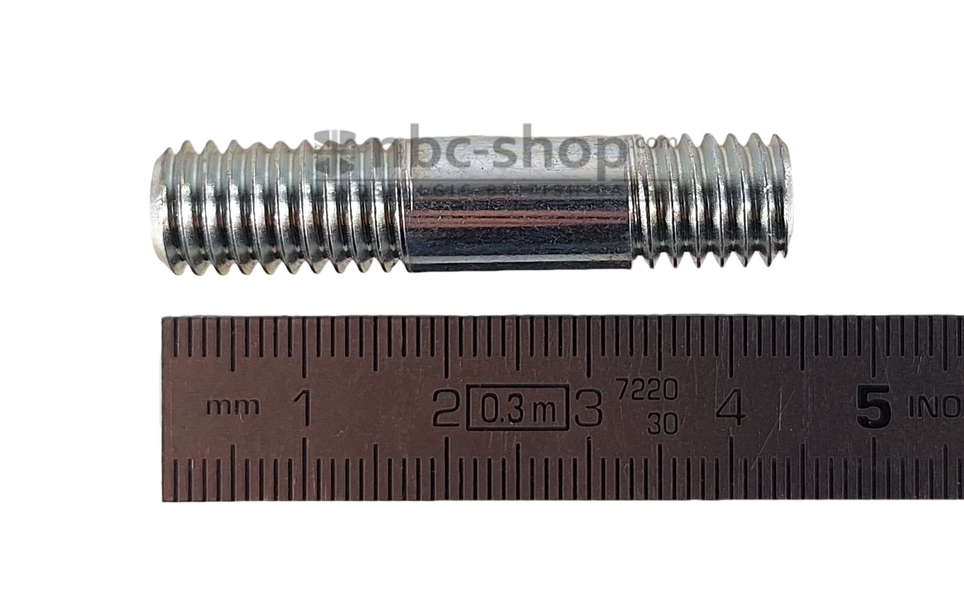 058688 GOUJON DE FIXATION DE COLLECTEUR TRIUMPH TR2 TR3 TR3A TR4 TR4A UNC/UNC 43MM