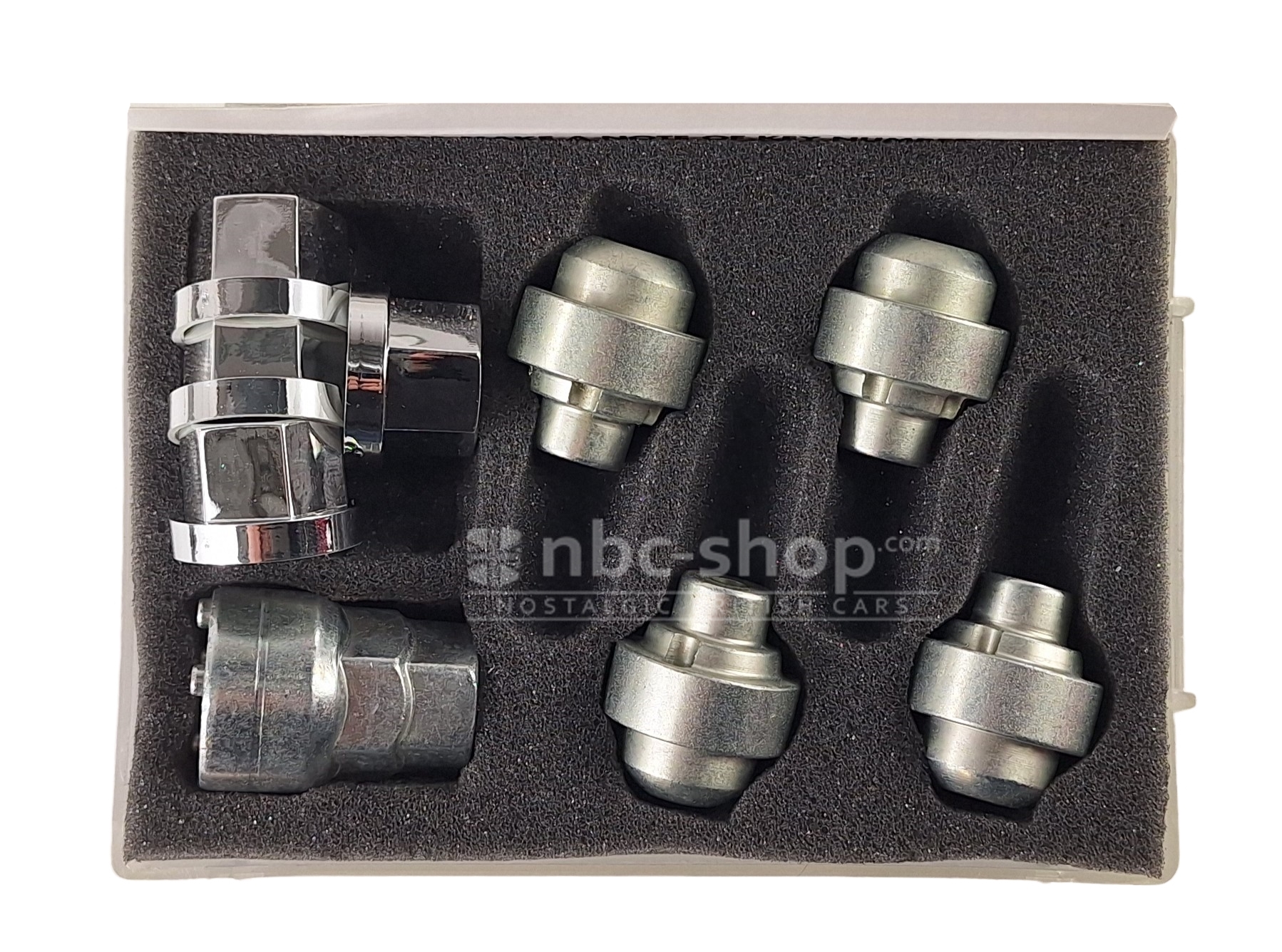 LOCKNUT6 KIT ECROU ANTIVOL PORTEE ARONDIE POUR MINI DE 1959 A 1984 nbc-shop 4
