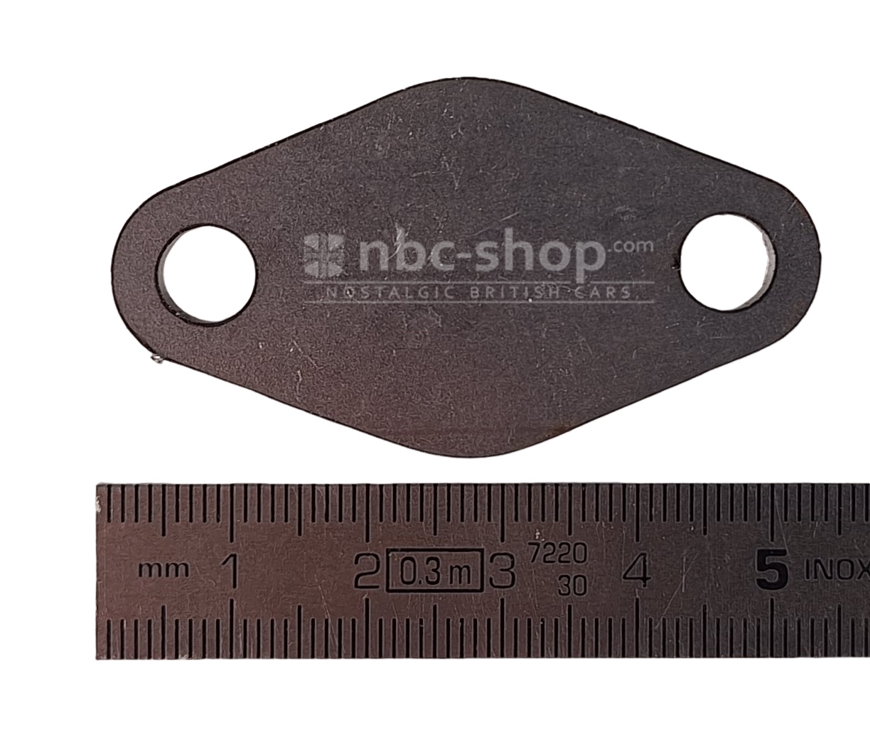 2A180 PLAQUE DE FERMETURE ROBINET DE CHAUFFAGE MINI ET AUSTIN HEALEY SPRITE MIDGET