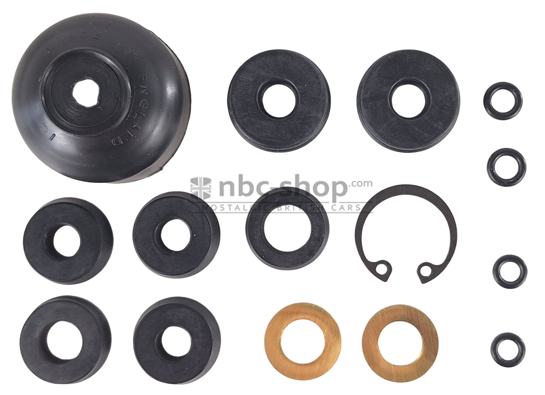 GRK1002Z KIT DE REPARTATION DE MAITRE CYLINDRE DE FREIN BAGUE NOIRE DOUBLE CIRCUIT REPRO MINI 1976-1984