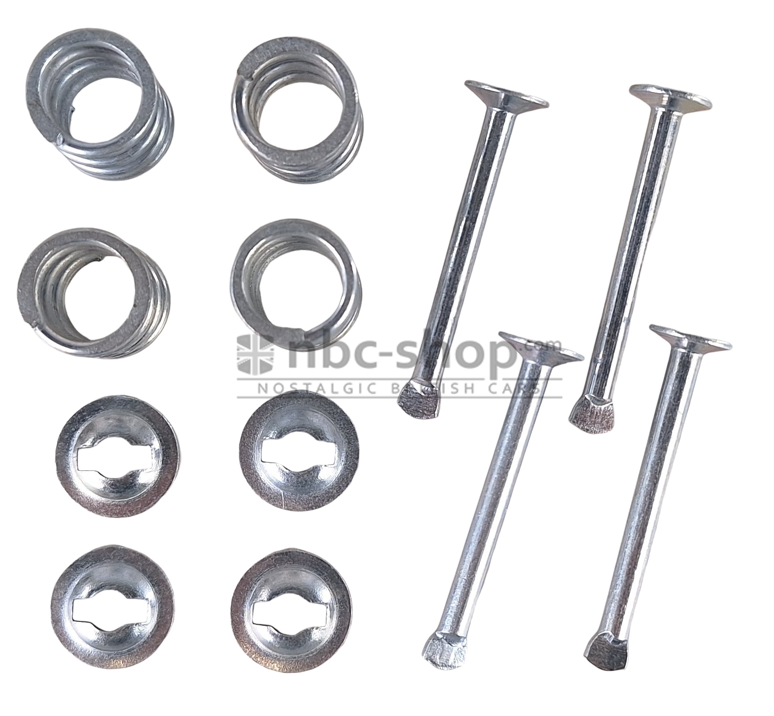 GRSP1006 KIT DE GOUPILLES ET RESSORTS DE MACHOIRE DE FREIN TRIUMPH SPITFIRE 1962-1980