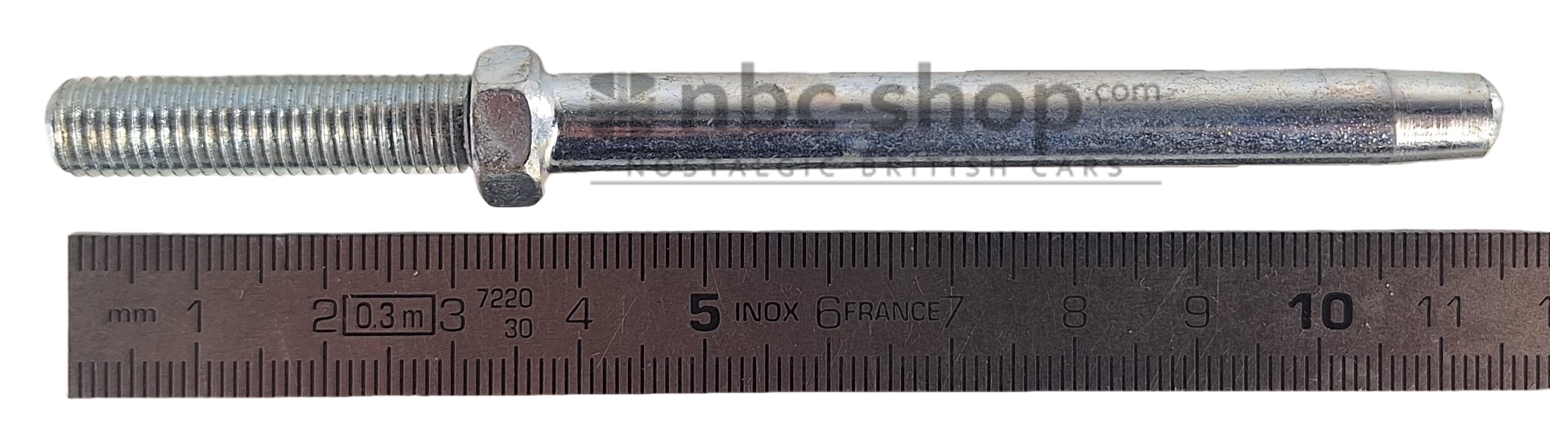 BCA4046 TIGE DE POUSSE DE MAITRE CYLINDRE DOUBLE FREIN/EMBRAYAGE MGA