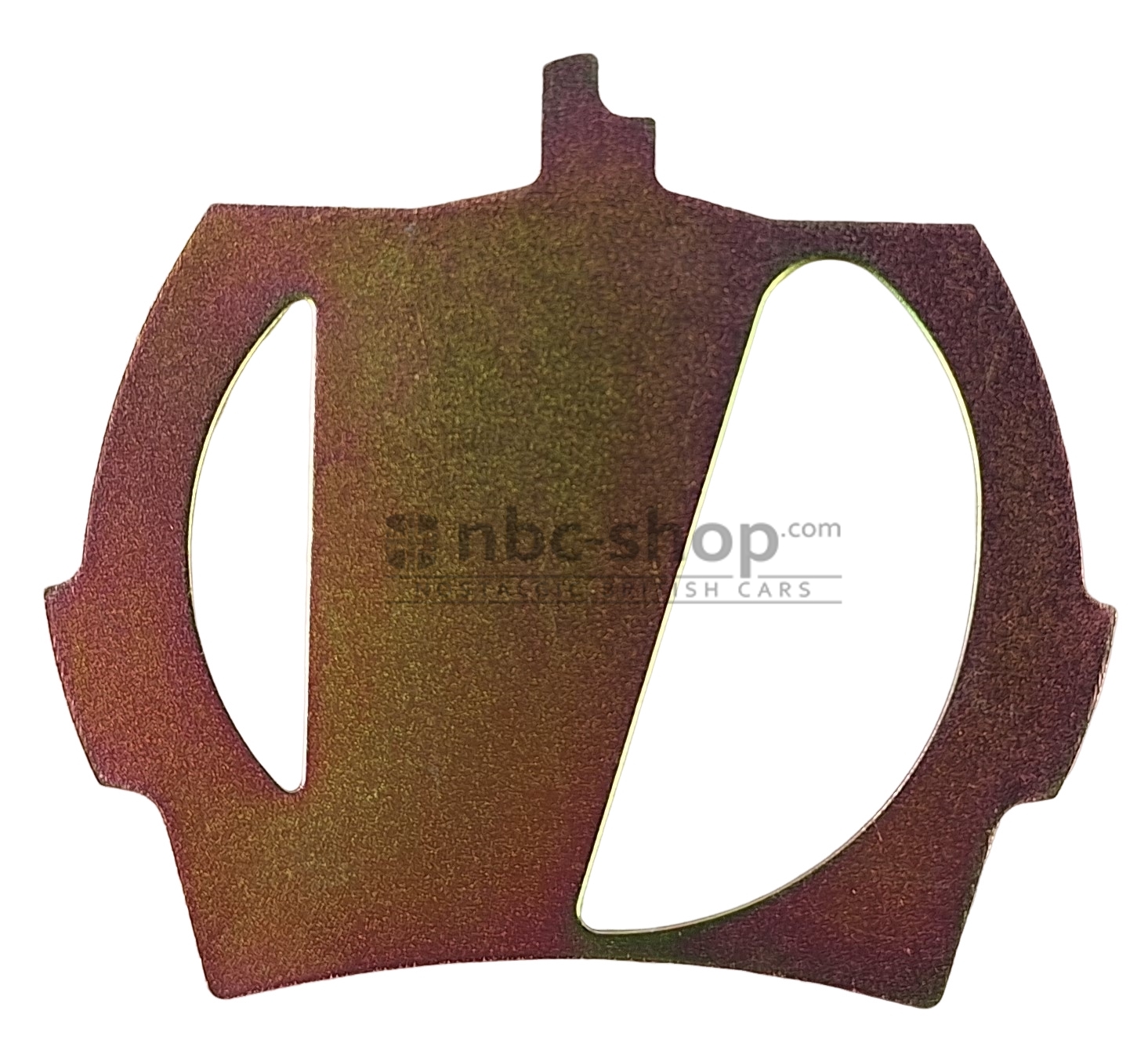 17H2460 PLAQUE ANTI BRUIT POUR PLAQUETTE DE FREIN MINI 8.4 ET AUSTIN HEALEY SPRITE MIDGET 63-80