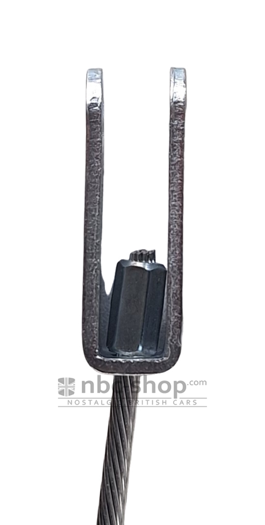 129284 CABLE DE FREIN A MAIN COURT POUR TRIUMPH TR4 nbc-shop 2