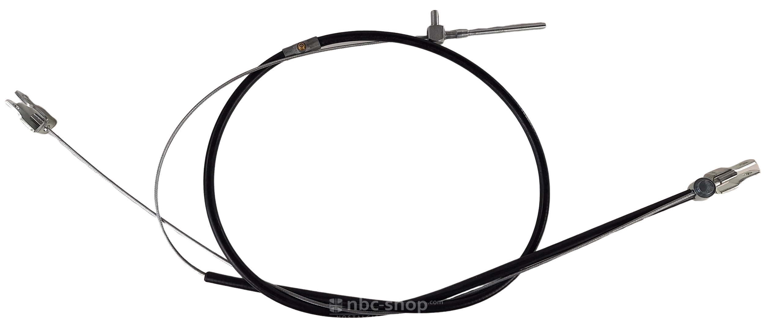 GVC1004 CABLE DE FREIN A MAIN MGB 1967-1976 TUBE AXLE ROUE TOLE