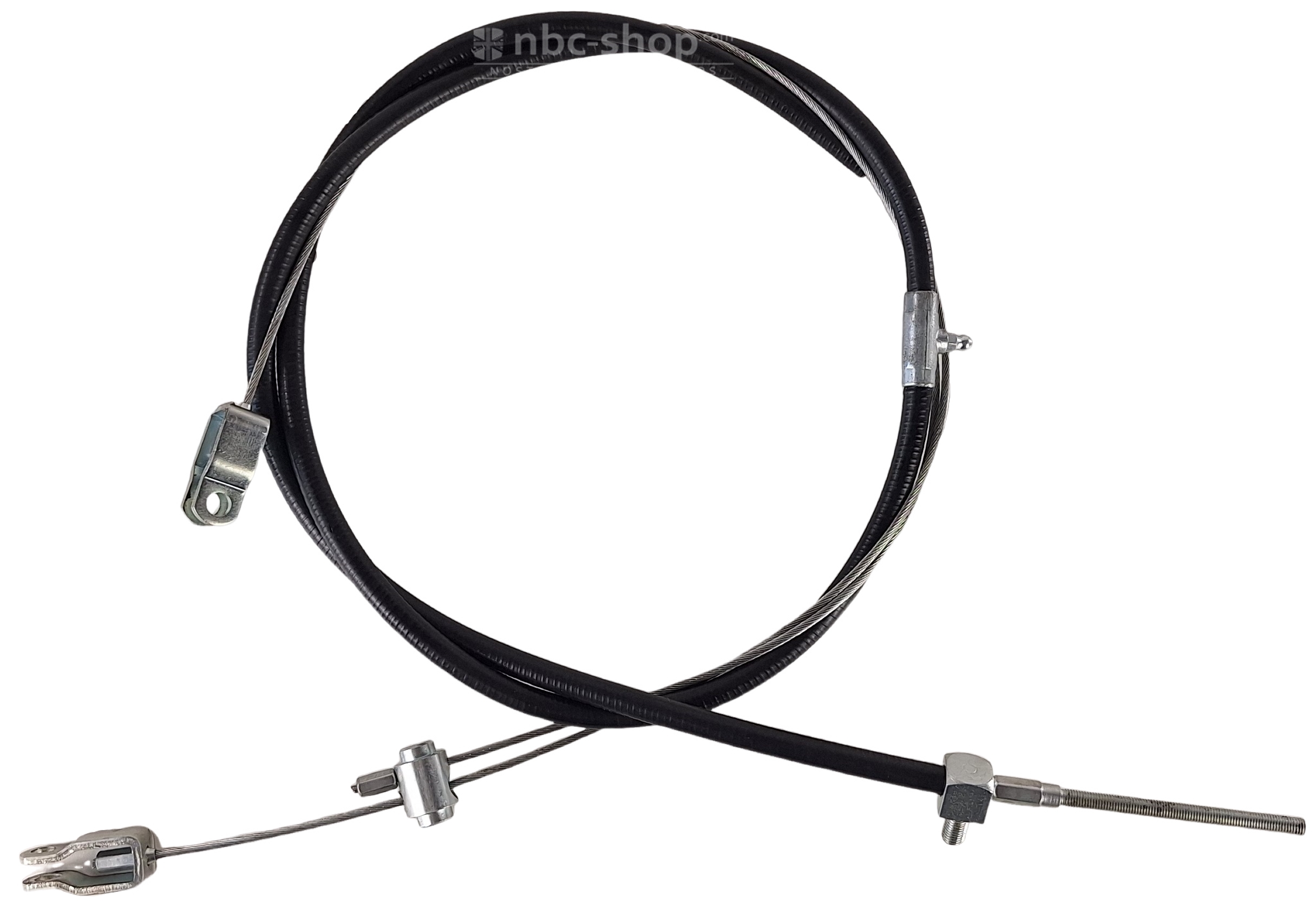 GVC1005 CABLE DE FREIN A MAIN MGB 1967-1976 TUBE AXLE ROUE RAYON