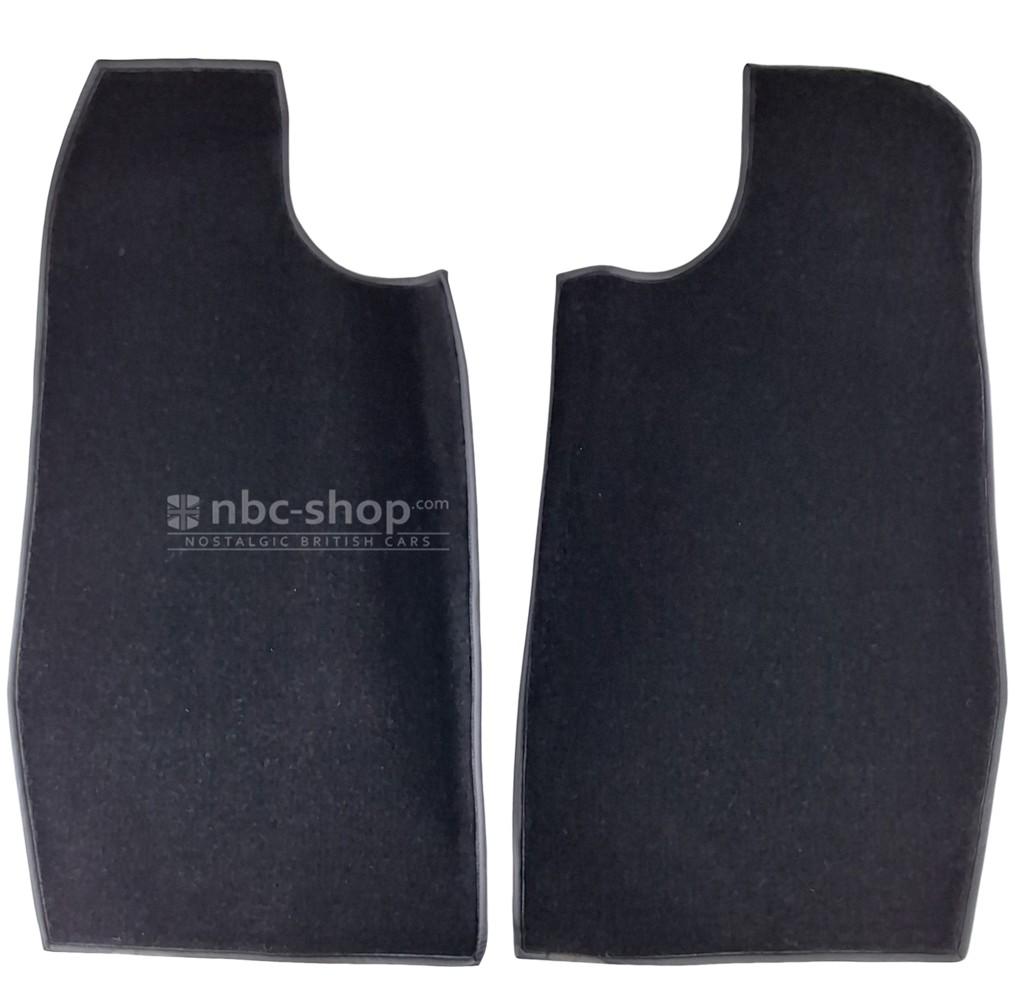 CSA6111 MOQUETTE NOIRE EN NYLON POUR TRIUMPH TR2 TR3 nbc-shop 2