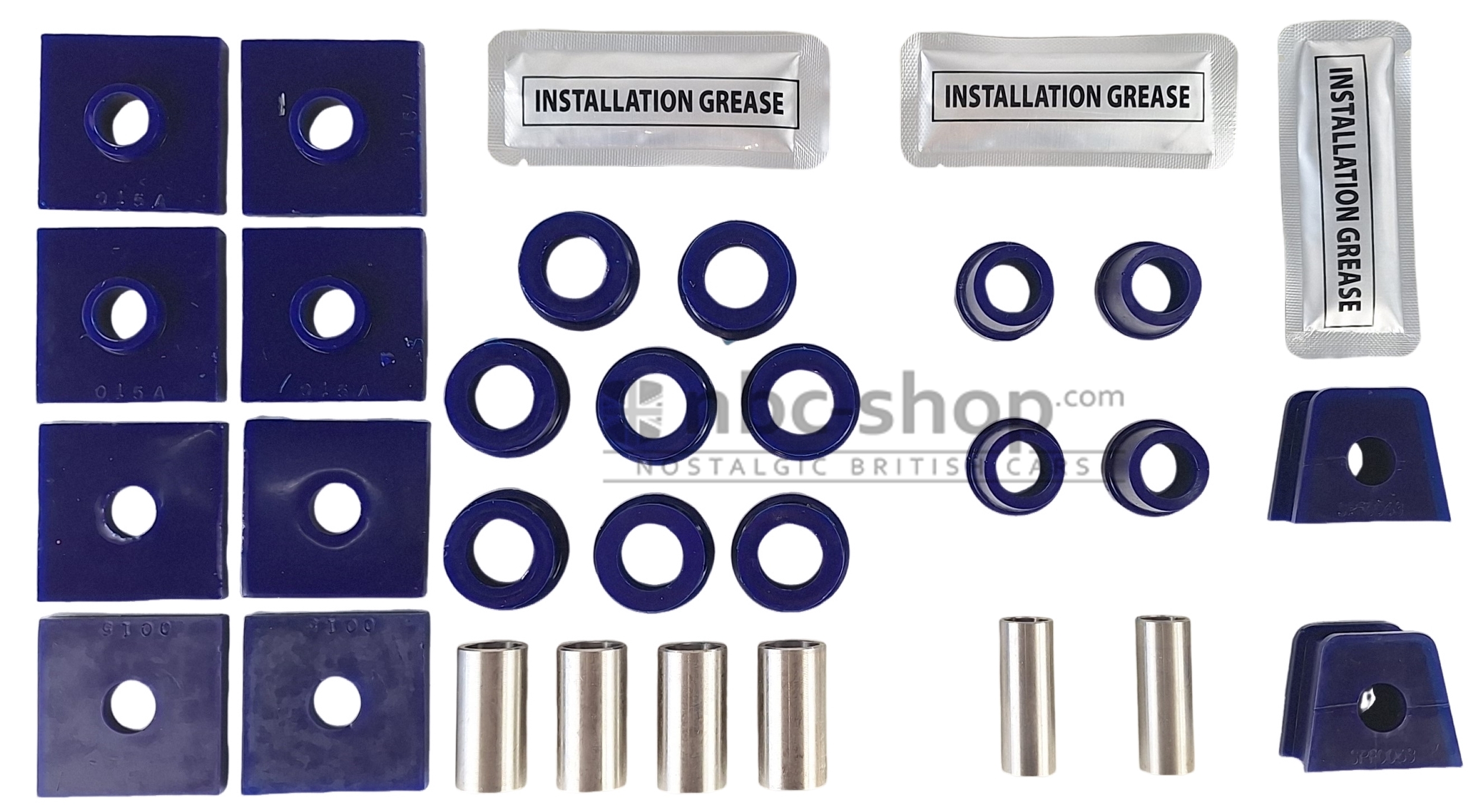 SPK60CF KIT DE SILENTBLOC AVANT POLY MGB 1962-1980