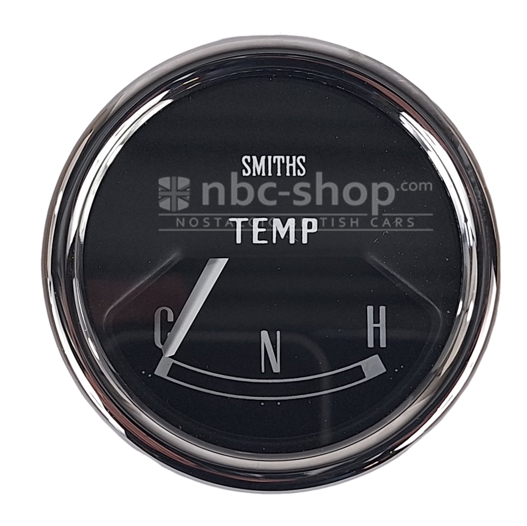 13H4460 COMPTEUR/JAUGE DE TEMPERATURE D\'EAU ELECTRIQUE NOIR