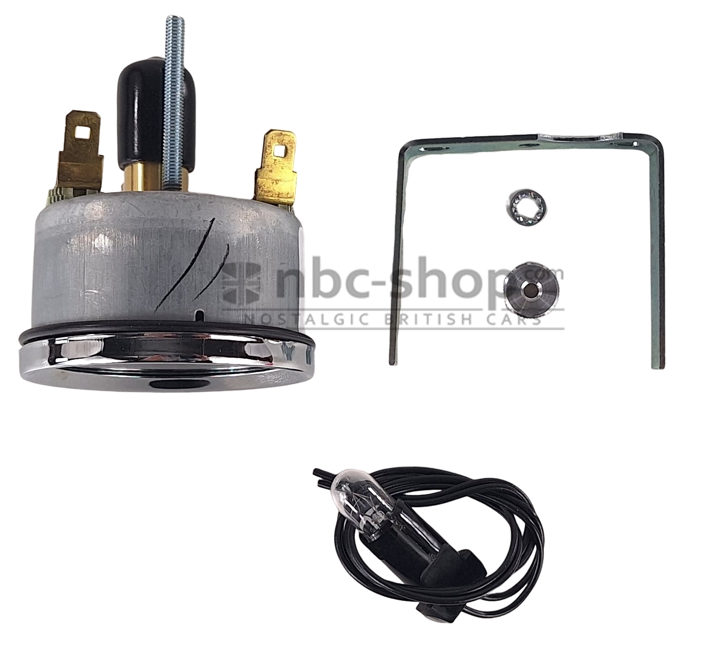 BHA4736 MANOMETRE DE JAUGE D’ESSENCE SMITH FOND NOIR nbc-shop 2