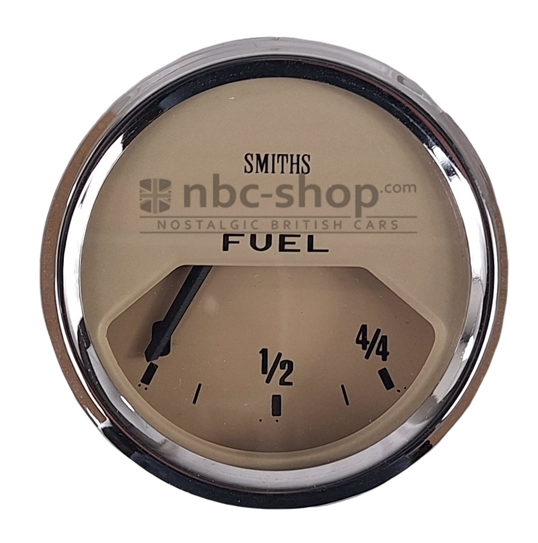 BHA4736MG COMPTEUR/MANOMETRE DE JAUGE D’ESSENCE SMITH MGB ET MIDGET MAGNOLIA