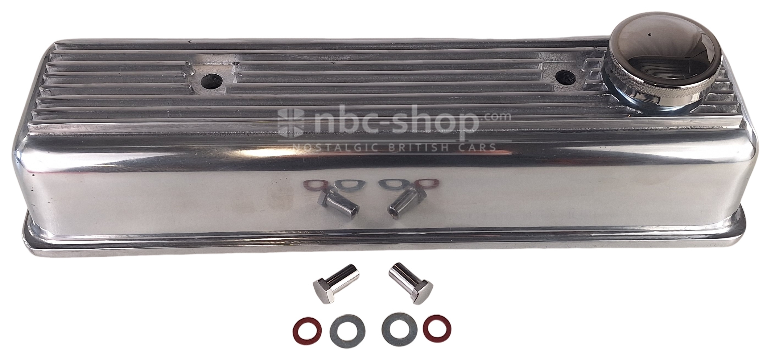 TT1037 CACHE CULBUTEUR ALUMINIUM SANS RENIFLARD TRIUMPH TR2 TR3 TR3A TR4