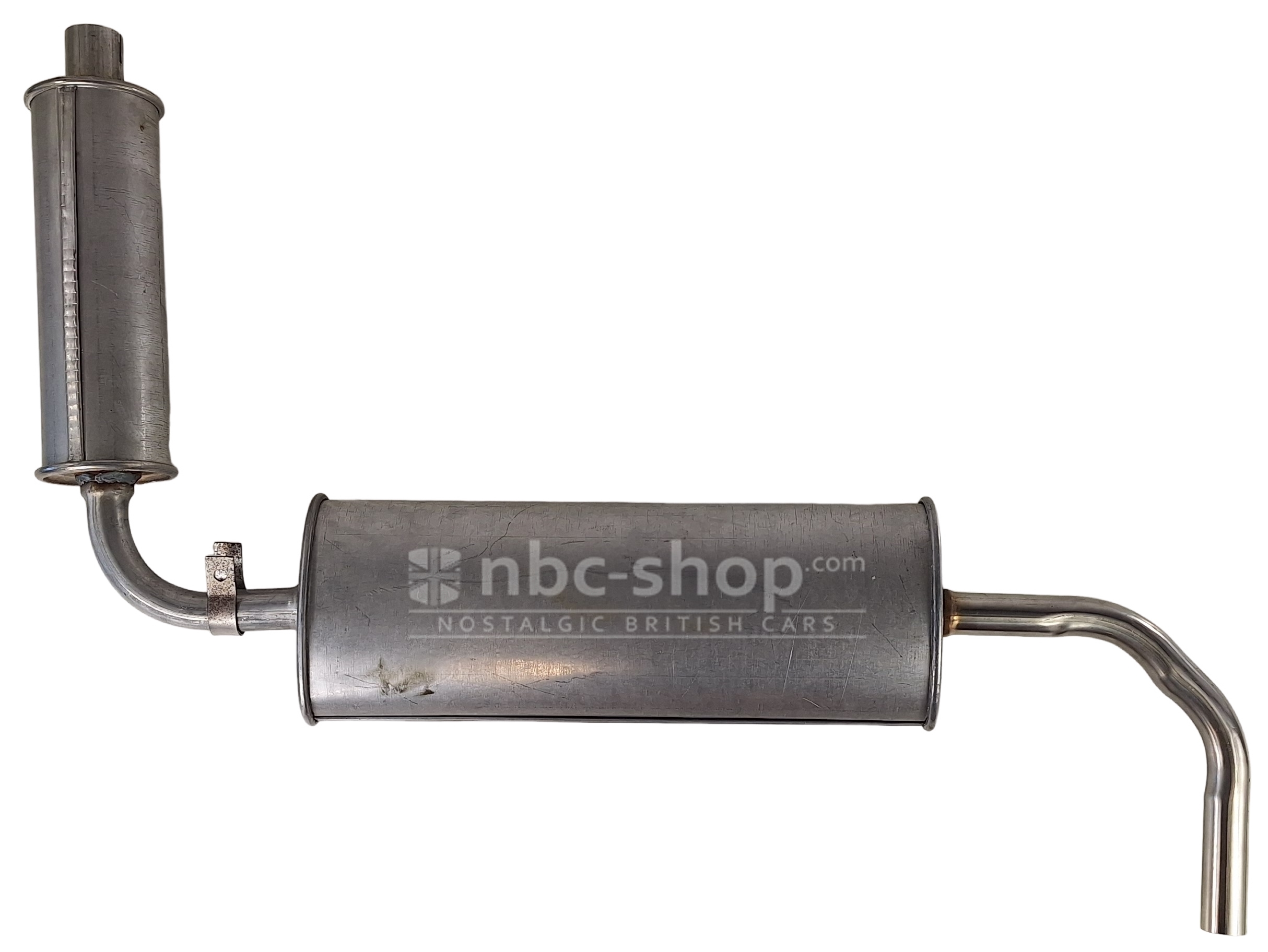 GEX3369 SILENCIEUX ECHAPPEMENT CROSSBOX AUSTIN HEALEY SPRITE MIDGET 1275 ET 1500
