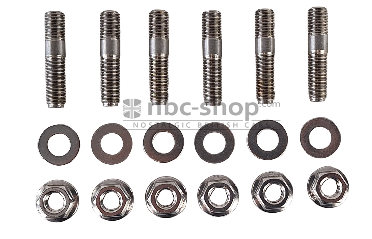C-STR282 KIT DE VISSERIE INOX DE COLLECTEUR ECHAPPEMENT MOTEUR SERIE A