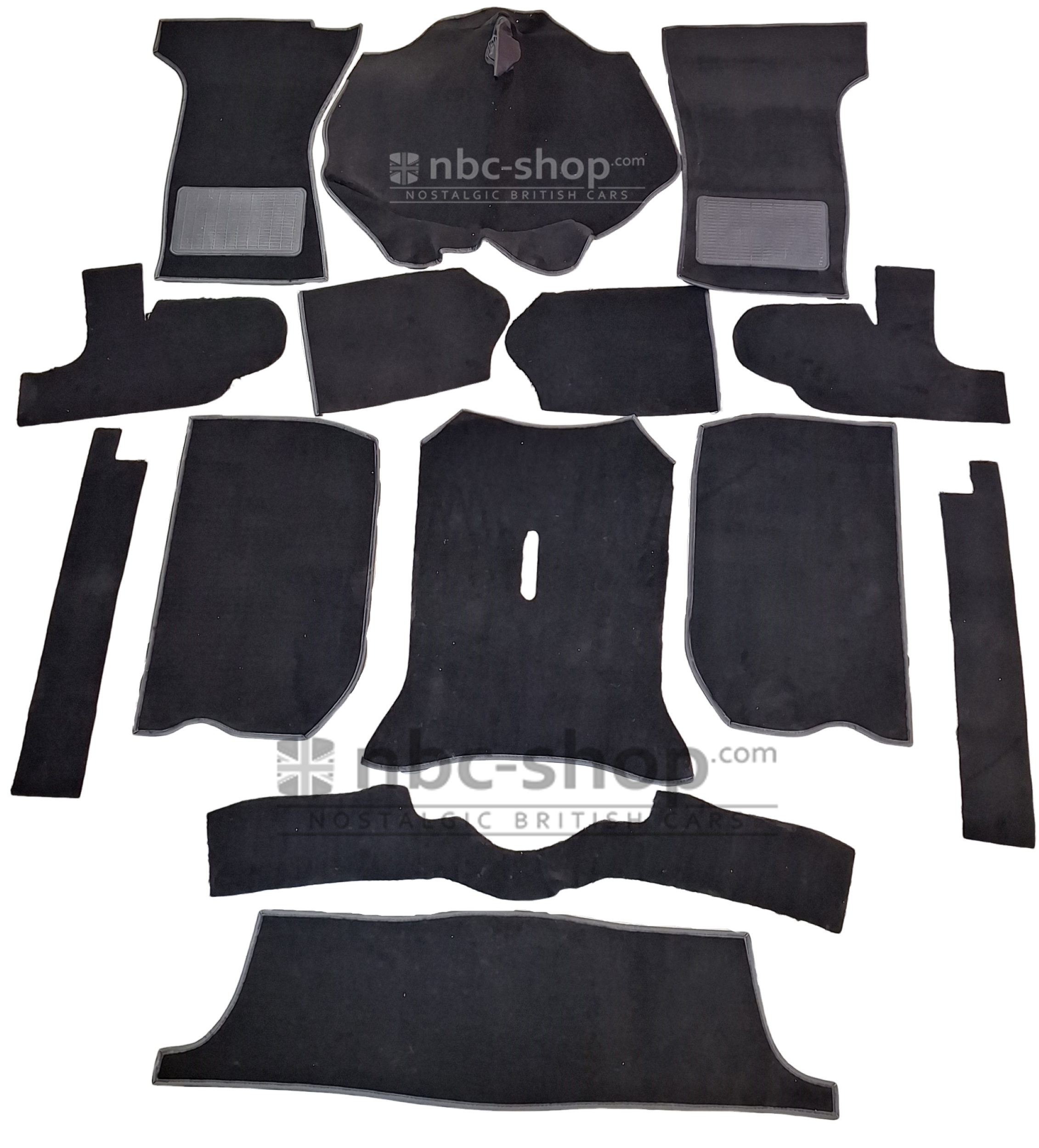 CARPET5 MOQUETTE TRIUMPH SPITFIRE 1962-1980 NON THERMOFORMEE