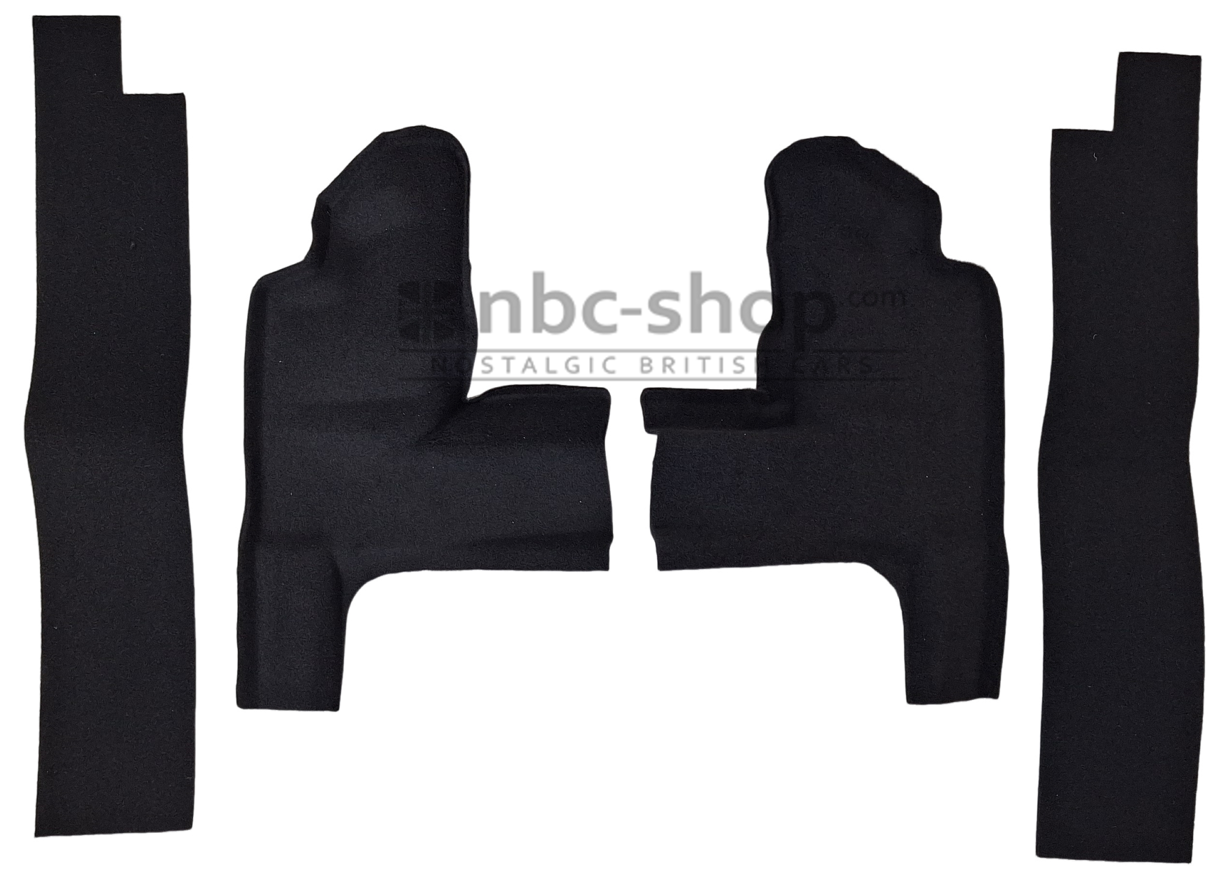 RL1534BLACK MOQUETTE THERMOFORMEE NOIRE POUR TOUTE TRIUMPH SPITFIRE nbc-shop 3